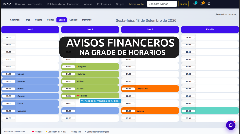 Ficha do aluno completa